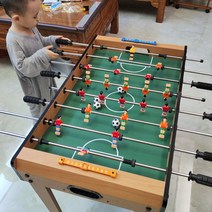 실내 가정용 대형 테이블 축구 게임기 사커 보드게임, 초대형 8축 축구 테이블 4개의공