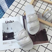 투스트랩 찍찍이 슬리퍼 남자 여자 커플 데일리