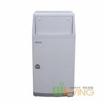 리빙 플라스틱사각휴지통35 페달형 비닐증정15M