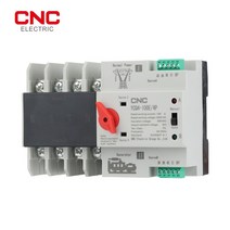 전동킥보드스위치 cnc 3상 din 레일 ats 이중 전원 자동 전환 스위치 전기 선택기 스위치 무정전 전원 4p 63a100a, 100a
