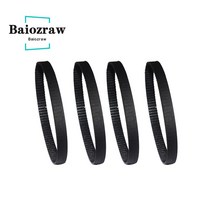 타이밍풀리 3D 프린터 부품 GT2 6mm 폐쇄 루프 밍 벨트 606 738 750mm 1pcs, 10 2GT-696mm_01 width 6mm, 10 2GT-696mm_01 width 6mm