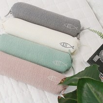 마이룸엔 물고기 경추 끈 목 메밀베개 경추베개, 물고기 경추 끈_차콜