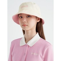 [빈폴골프] [온라인 Only] 여성 아이보리 투 컬러 버킷햇 BJ298BOA10