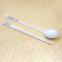 명품 특칠보 은수저 80％ 93.75g, 구름거북 빨강 182