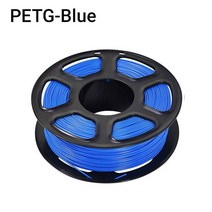 TOPZEAL 고품질 PLA/ABS/PETG/TPU/나일론 3D 프린터 필라멘트 1.75mm 스풀 및 10M * 10 색상 샘플 인쇄 재료, PETG Blue+이스라엘