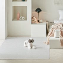 퍼핑 펫매트 러그타입 모던디자인 M 200X140x0.6cm 7종택1, 펫매트 러그타입 M 린넨베이지