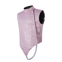 펜싱 장비 보호 훈련용 연습용 경기, 62.왼손용 파란색 세탁 가능한 금속 슈트+40야드