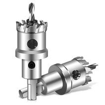 목공용 목공 홀쏘 세트 12-125mmTCT 카바이드 팁 코어 드릴 비트 구멍 톱 금속 가공 커터 스테인레스 스틸 합금 드릴링 1 개, [02] 13mm