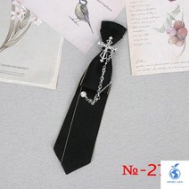 남성 넥타이 클래식 비즈니스 손으로 만든 검은 리본 크리스탈 라인 석 보석 남자 셔츠 뜨거운 새 여자 소년 칼라 학교 유니폼 여성