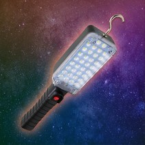 34LED 충전식 작업등 작업랜턴 차량정비 용품 자석, 1개