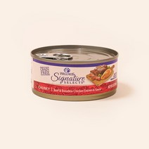 웰니스 캣 코어 시그니쳐 셀렉트 청키 소고기와 닭고기 캔 150g, 단품