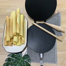 제빵 도구 몰드 가정용 아이스크림 콘 베이킹 스낵, 오일 브러시  롤 스틱  콘 몰드