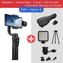 스마트폰짐벌 삼각대 축 핸드헬드 짐벌 안정제 핸드폰 비디오 녹화 스마트폰 짐벌, 옵션 4