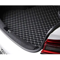 그랜저HG 하이브리드 트렁크매트 퀄팅 4D CH, 블랙+레드, 현대