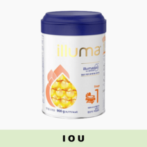 일루마분유 1단계 900g 1통 프리미엄 배앓이 신생아 유아성장기 단백질 아기건강, 일루마 1단계 분유 900g 1통