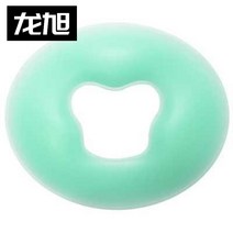 마사지침대 헴라인 매트리스 미용원 실리콘 엎드려자는 낮잠베개 얼굴 U형 원형 침대머리 엎드리다 깔다 2637501748, 이대 하드 내막 그린 원형