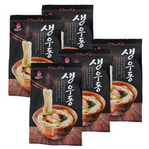 본고장 수타식 면발 생우동 5봉 (424.4g(2인분)×5), 단품