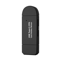 블랙박스sd카드리더기 usb 메모리 microsd c타입 Rocketek Cr310 Usb 2.0 세금 선언 Ic 스마트 외부 카드 판독기 Tf Sim 어댑터 컴퓨터 액세서리, 중국_3 in 1 OTG