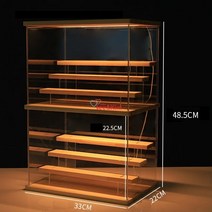 리앤킴 원목 미니카 피규어 정리대 진열장 GH77, 3층