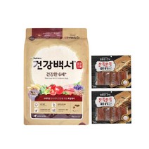 대용량간식 2봉지증정)건강백서 애견사료, 건강백서 6세 6kg