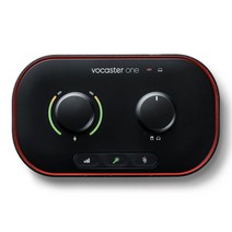 Focusrite Vocaster One 포커스 라이트 팟캐스트 오디오 인터페이스