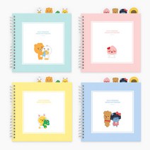 카카오프렌즈 68 PP 인덱스 스프링노트, 라이언