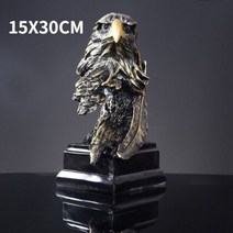 피규어 이글패 골프 이글 트로피 사자 머리 말 독수리 동상 장식품 창의적인 연구 사무실 데스크탑 동물 장식 공예, Style A