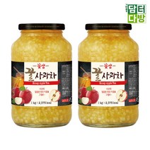 (무배 / 원플러스원) 꽃샘 꿀사과차1kg, 상세페이지 참조, 상세페이지 참조, 1000g