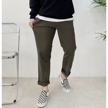 몽키 7color [M-3XL] 국내생산 감탄 스판 일자핏 면워싱 밴딩팬츠