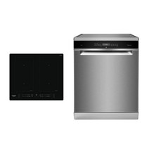 [월풀] 인덕션 4구 WLS1360NE + 자동문열림 식기세척기 WFO3T123PLXD