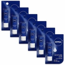 NIVEA Lip 니베아 남여공용 수분 립 밤 케어 6팩