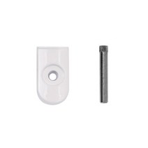 Xiaomi M365 /M365 Pro 강화 된 수리 래치 스쿠터 접이식 후크 플러스 부품 용 알루미늄 교체 잠금 힌지, 흰색 접는 후크