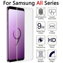삼성 호환 노트 8 9 S9 S8 Plus S7 S6 엣지 강화 유리 화면 보호기 갤럭시 S 7 6 Note9 Note8 보호 케이스, [01] Transparent, [08] S7 Edge