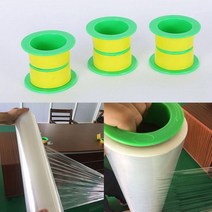 공업용랩 손쉬운 스트레치 필름 랩핑기 2개 세트랩핑기 핸드랩핑기 랩 수동랩핑기 스트레치필림 포장용스트레치필름 스크레치필름 비닐랩 스트래치필름 STRETCHFILM 스트레치랩 공업용랩 스트레치필름 포장용랩 산업용랩 파레트테이프, 본상품, 상세페이지 참조