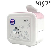 엠텍 MHU-155W 저소음 UV LED 초음파 생수 보틀 가습기 프리볼트 화이트 / 국산