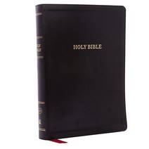 KJV Holy Bible Super Giant Print Reference Bible Deluxe Black Leathersoft 43 000 Cross References