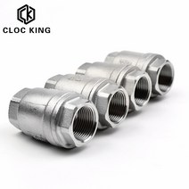 스윙체크밸브 1/4 "3/8" 1/2 "1" 3/4 "2" BSPT 스테인레스 스틸 SS304 라인, [01] 1-1/4
