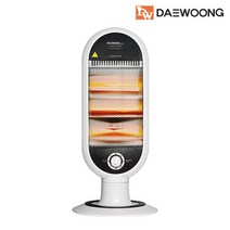 대웅 3단 석영관히터 DWH-KQ220KP 좌우회전 전도안전장치, 단일옵션
