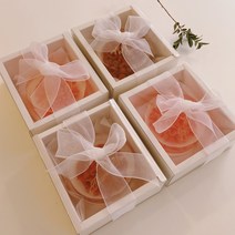 카네이션비누 1구 수제비누 + 감사카드증정[미노천연공방], 분홍