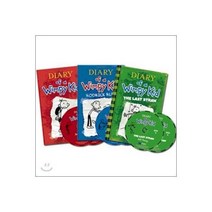 웅진북센 DIARYOFAWIMPYKID1-3 BOOK CD, One color | One Size@1, 9780000124449