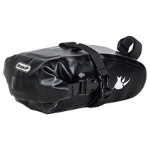 라이노워크 자전거 안장가방 2.5L 방수 새들백 TF551, 블랙, 1개