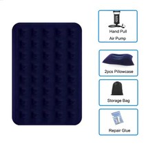 휴대용 접는 공기 침대 풍선 매트리스 몰려 두꺼운 실내 야외 자동차 해변 캠핑 쿠션 매트 더블 게으른 소파