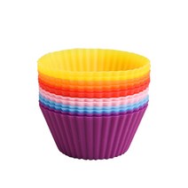 요우니 실리만 실리콘 머핀 빵틀 12P, 12P 혼합 색상