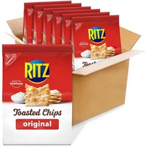 RITZ Toasted Chips Original Crackers 6 - 8.1 oz Bags