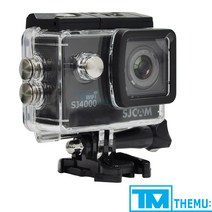 [한국정식KC인증정품 액션캠]국내AS/방수/SJCAM SJ4000 WiFi 블랙/액션캠 (SJ4000wifi), 옐로우