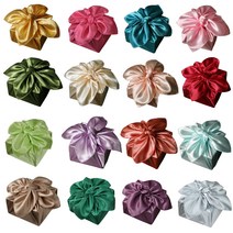 추석선물보자기 과일포장 명절보자기 대형 16종 ( 108 x 108cm ) 각 10매 묶음, 4. 분홍 공단보자기(108x108cm / 10장)