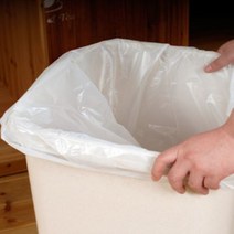 한스틸 쓰레기봉투 재활용분리수거봉투 (20리터~100리터), 검정봉투 100리터 (60매), 1개