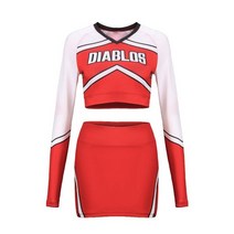 치어리더의상 응원복 깜찍 장기자랑 단체 파티 유니폼 스커트