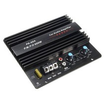 12V 600W 앰프 보드 모노 카 오디오 전력 증폭기 강력베이스 서브 우퍼 AMP PA-60A, 하나, 검정