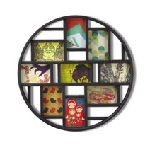 포토 디스플레이 9면 사진전시용 액자, 블랙